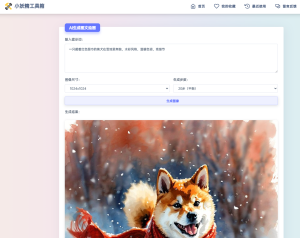 适用于彩虹工具箱程序的AI生成图文绘画插件工具-知铺资源网
