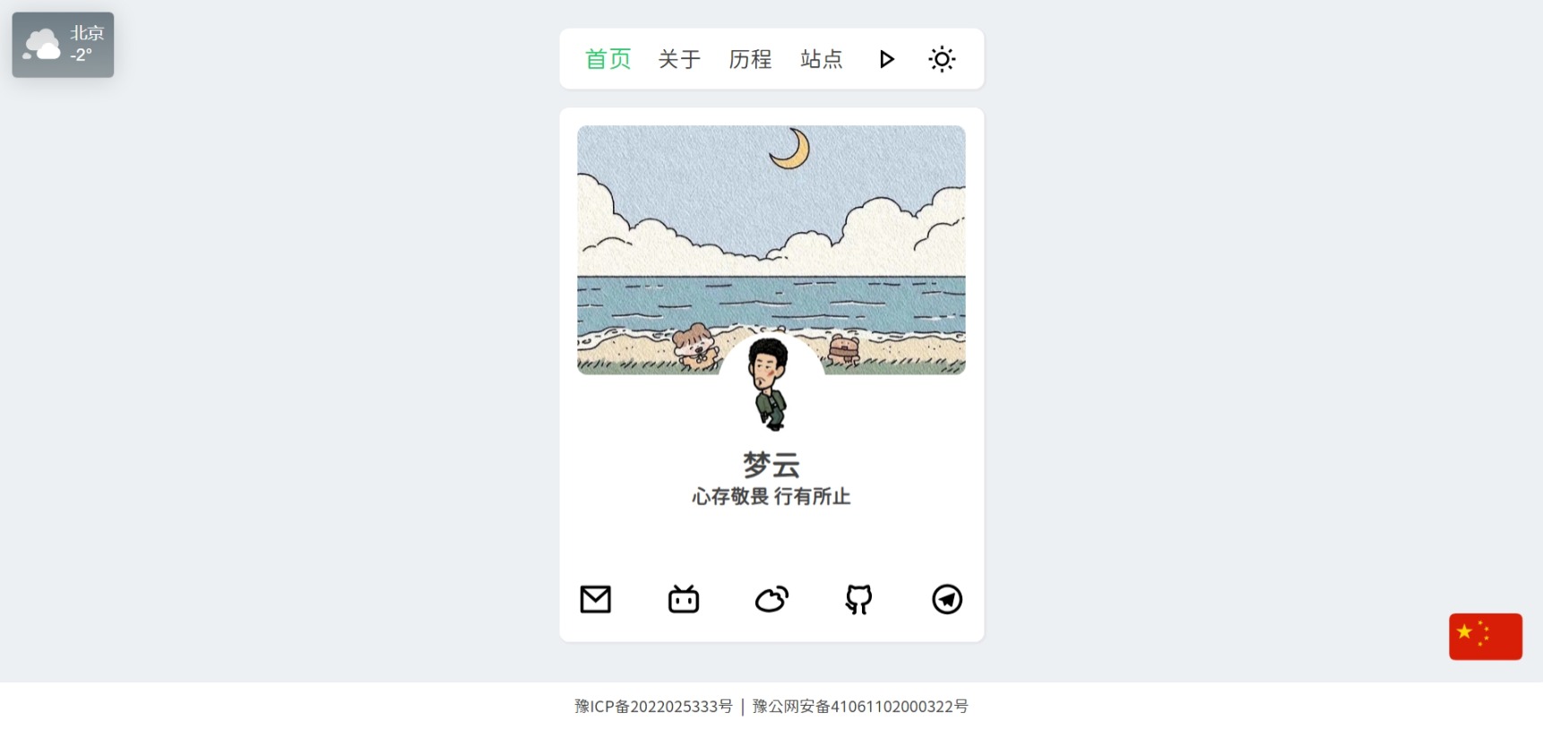 景昇个人主页源码后台版-知铺资源网