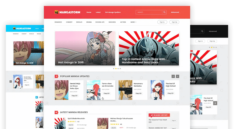 免费源码-Madara 2.2.2.1主题源码 | 响应式WordPress漫画小说主题模板-知铺资源网
