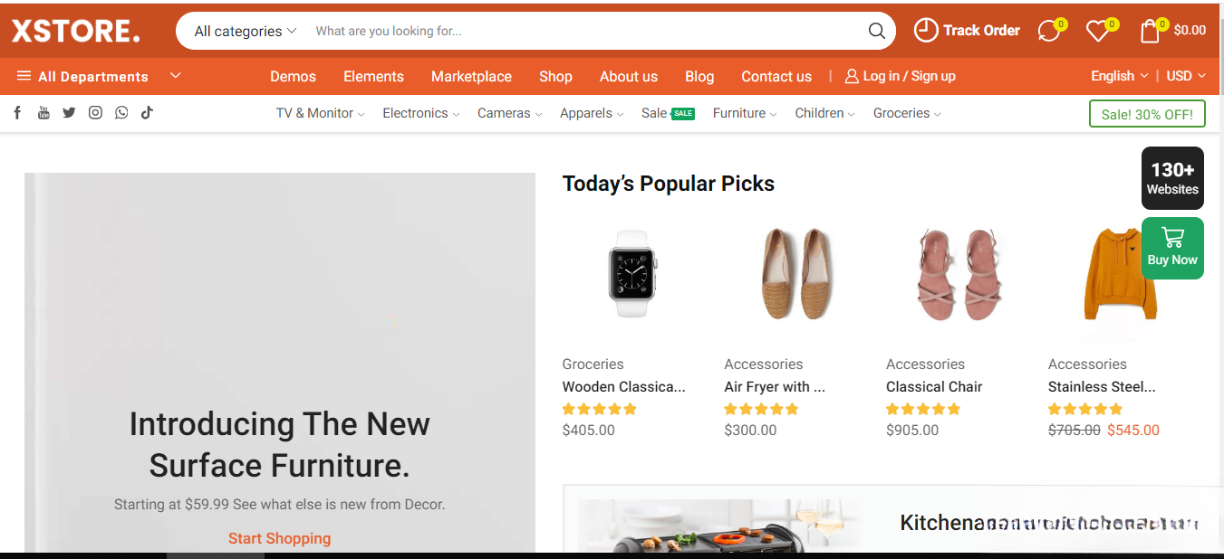 免费源码-WordPress主题–Xstore v9.5.1 Woocommerce主题 破解版下载-知铺资源网