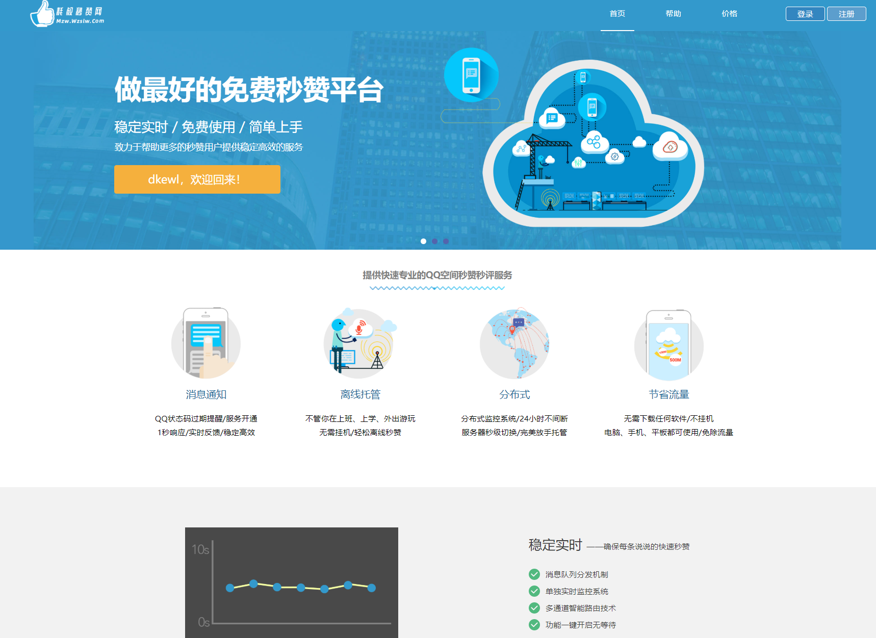 免费源码-最新扣扣秒赞系统源码-知铺资源网