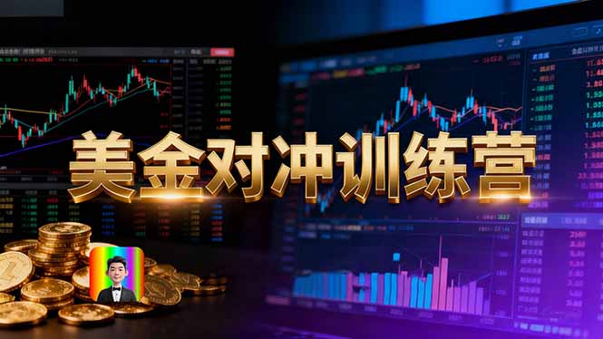 免费教程-美金对冲日盈利100+美刀,长期稳定,小白也可以轻松上手-知铺资源网