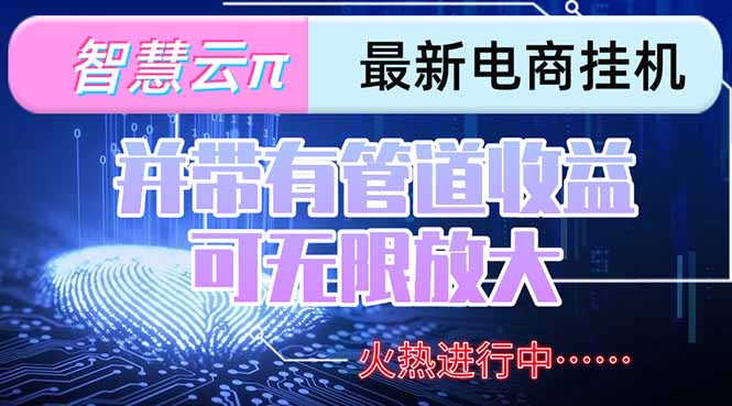 免费源码-智慧云π电脑挂机单机每天收益300—500+ 并带有团队管道收益 可无限放大-知铺资源网
