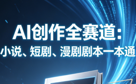 免费资源-AI创作全赛道:小说、短剧、漫剧剧本一本通(更新7月)-知铺资源网