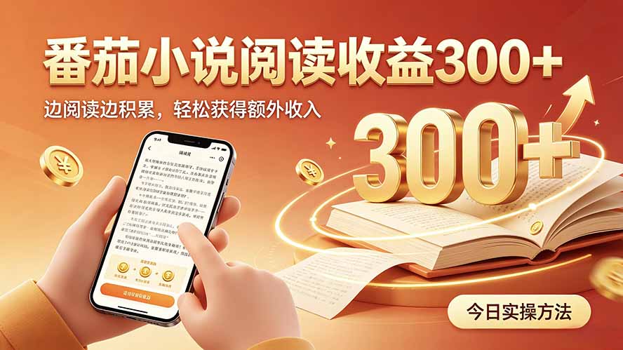 免费资源-全自动番茄挂机玩法,日入300+,操作门槛低,一台电脑即可开展-知铺资源网