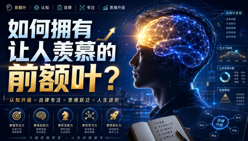 免费资源-付费文：如何拥有让人羡慕的前额叶？-知铺资源网