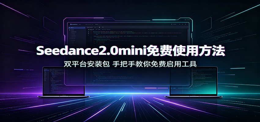 Seedance2.0mini免费使用方法:双平台安装包,手把手教你免费启用工具-知铺资源网