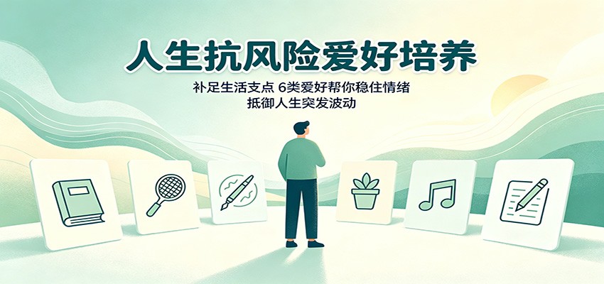 免费资源-人生抗风险爱好培养:补足生活支点,6类爱好帮你稳住情绪,抵御人生突发波动-知铺资源网