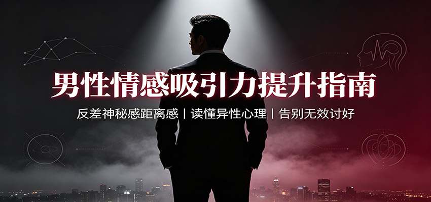免费资源-男性情感吸引力提升指南：反差神秘感距离感，读懂异性心理，告别无效讨好-知铺资源网