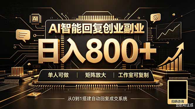 免费资源-全自动AI挂机创业|个人副业→工作室全链路扶持-知铺资源网