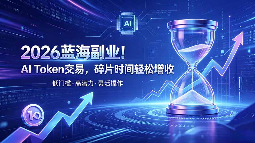 免费资源-AI Token算力赛道！普通人可入局的数字副业-知铺资源网