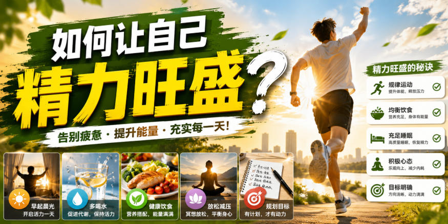 免费资源-付费文章:如何让自己精力旺盛?-知铺资源网